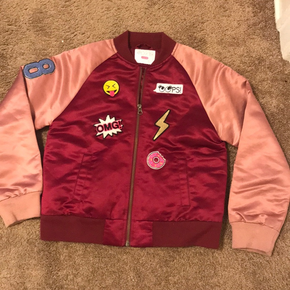 Good condition emoji bomber jacket 😍😍😍